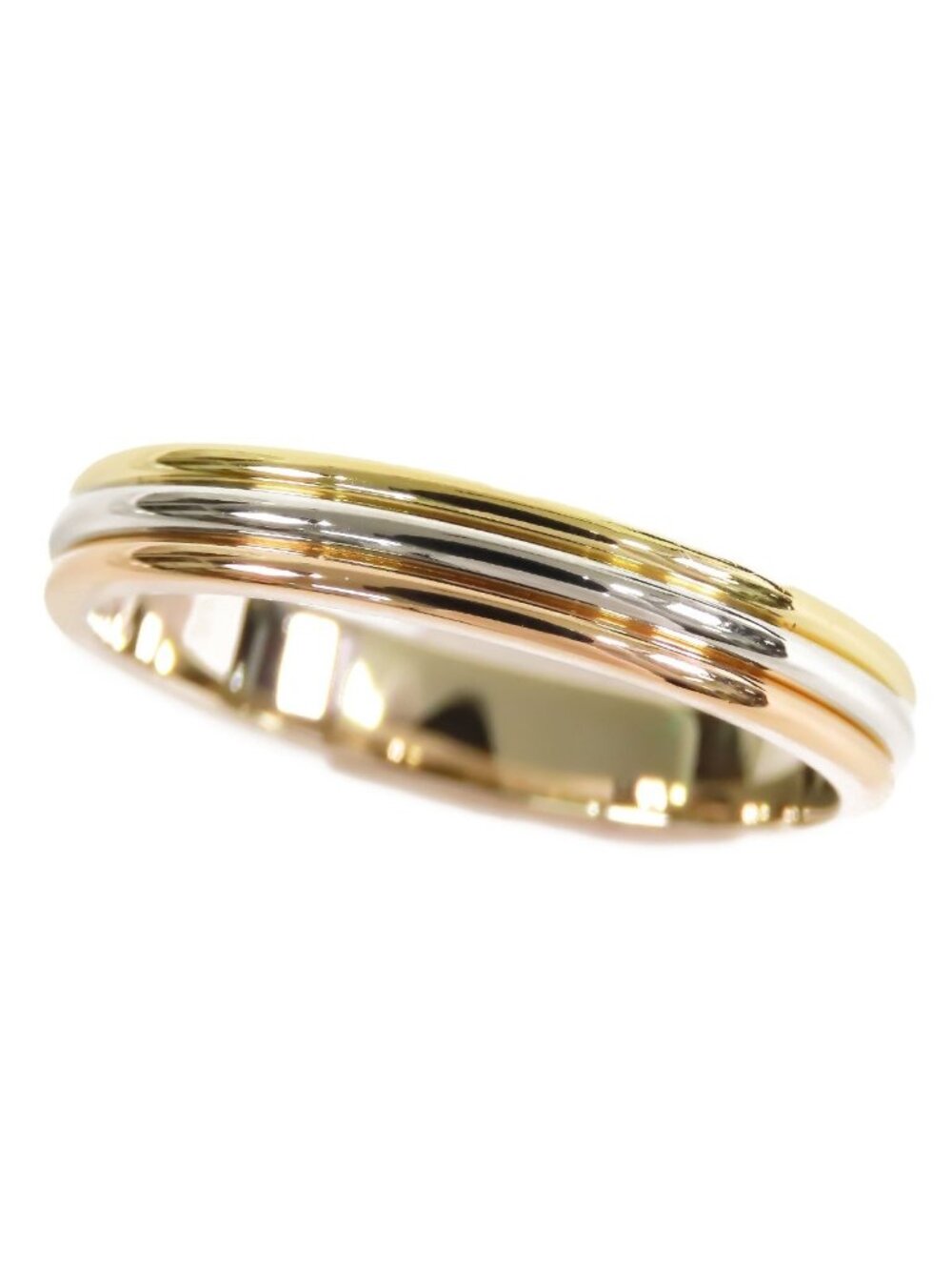 Cartier Vendome Ring Three Color Gold